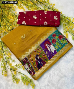 Premium Cotton Jari Saree for Women | Festive & Everyday Elegance | Buy Authentic Ethnic Wear Online