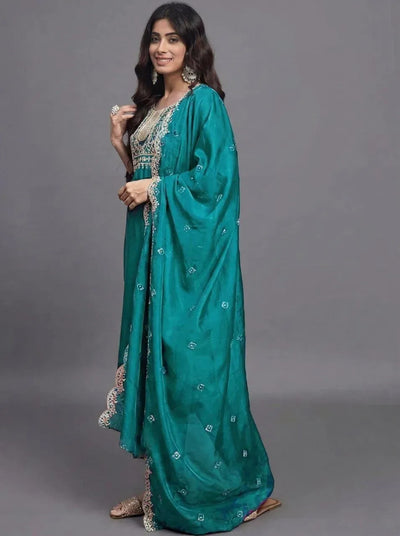 Premium Cotton Kurti Set - Elegant Festive Wear for Women