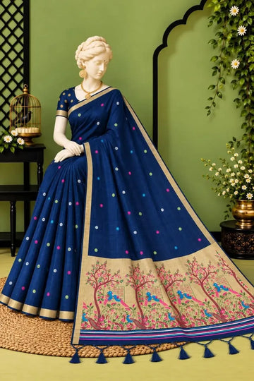Premium Cotton Saree - Elegant Traditional Collection for Women