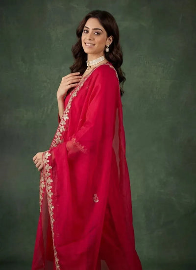 Premium Cotton Silk Kurti Set - Elegant Festive Wear for Women