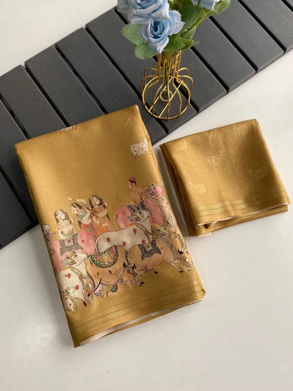 Exclusive Dola Silk Festive Saree with Zari Weave