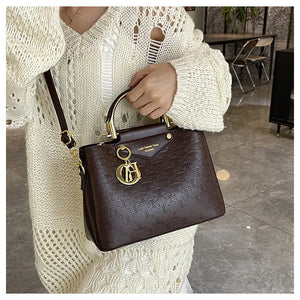 TRENDBUY Premium Embossed Handbag for Women | Chic Everyday Sling Bag