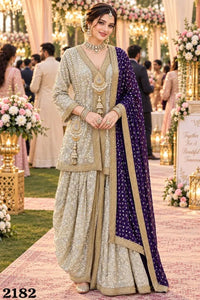 Premium Georgette Dhoti Suit - Heavy Embroidered Festive Wear for Women