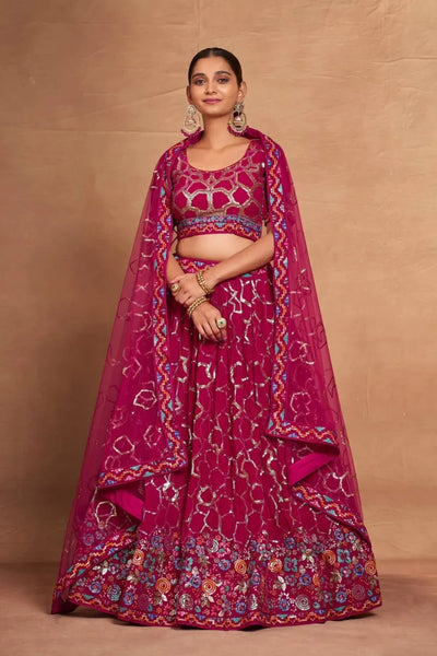 Premium Georgette Lehenga - Elegant Festive Wear for Women