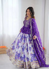 Premium Georgette Lehenga - Elegant Koti Choli Festive Set