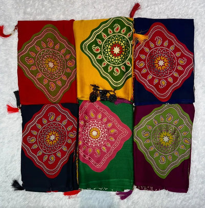 Premium Georgette Saree - Lightweight Festive Collection for Women