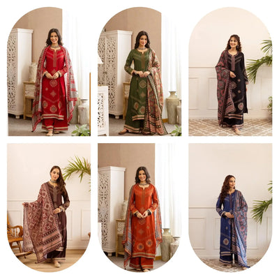Premium German Rayon Kurti Set - Elegant Festive Wear for Women
