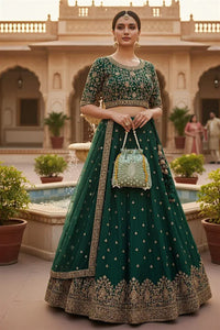 Premium Handcrafted Bridal Potli - Pearl Embellished for Wedding Wear