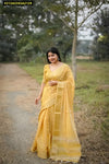 Premium Kalyani Silk Saree - Soft Zari Weave for Festive & Special Occasions