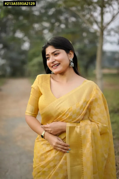 Premium Kalyani Silk Saree - Soft Zari Weave for Festive & Special Occasions