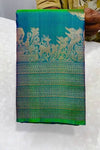Premium Kanijivaram Soft Silk Saree - Copper Zari Jaal Weaves for Festive Wear