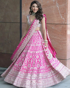 Premium Lehenga for Women with Heavy Mirror Work - Bridal Festive Collection