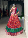 Premium Leheriya Silk Lehenga Set with Royal Zari Blouse for Festive Wear