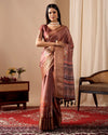 Premium Lichi Silk Saree with Elegant Patola Motifs for Festive Prep