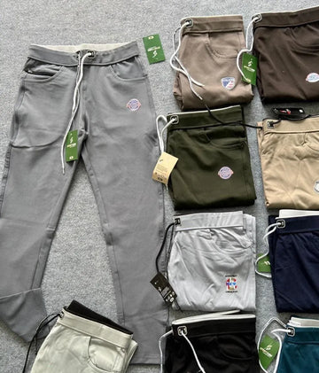 Premium Lycra Track Pants - Active Comfort Fit for Men