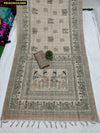 Premium Madhubani Raw Silk Saree - Handcrafted Elegance for Festive Wear