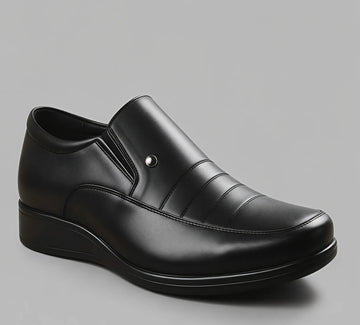 Premium Men's Formal Shoes - Faux Leather Comfort for Office & Business