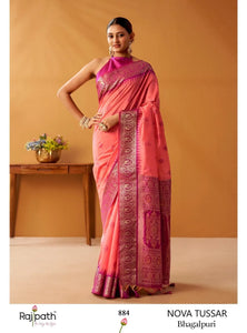 Premium Modal Cotton Saree with Pochampalli Border - Festive Wear for Women