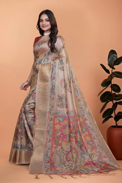 Premium Patola Print Soft Silk Saree - Elegant Festive Wear for Women