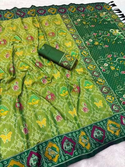 Premium Patola Silk Saree - Designer Festive Wear Collection for Women