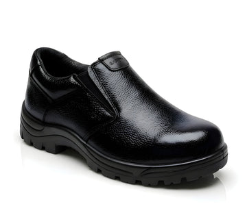 Premium Police Safety Shoes for Men - Steel Toe Tactical & Industrial Work Footwear