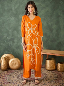 Premium Printed Reyon Kurti Set with Dupatta for Women