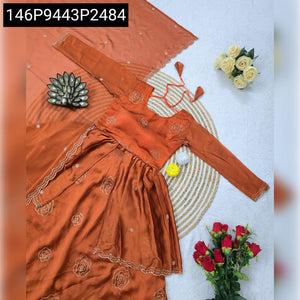 Premium Rangoli Silk Lehenga Set for Women - Buy Festive & Ethnic Wear Online