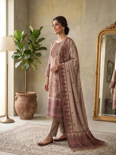 Premium Rayon Kurta Set with Dupatta - Elegant Digital Print Festive Wear for Women