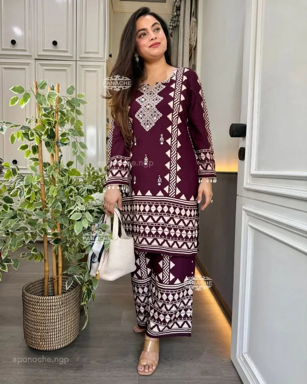 Kurti Palazzo Set