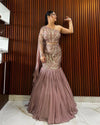 Premium Ruffle Lehenga Choli Set - Heavy Sequin Work for Party Wear | Stitched XXL