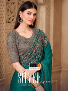 Premium Satin Silk Saree - Elegant Festive Wear for Women