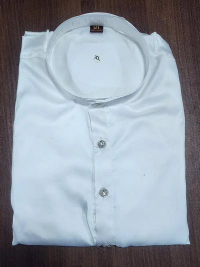 Premium Silk Kurta Pyjama - Men's Festive Wear with Pockets