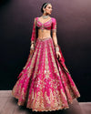 Premium Silk Lehenga with Heavy Embroidery - Royal Bridal Collection for Women