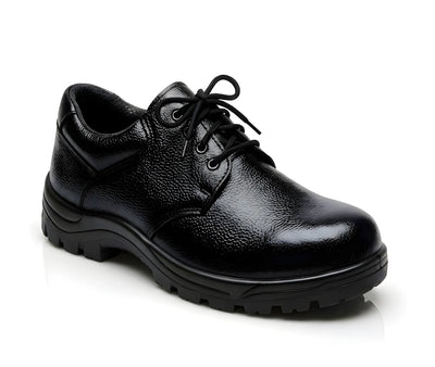 Premium Steel Toe Police Safety Shoes - Heavy Duty Tactical for Men