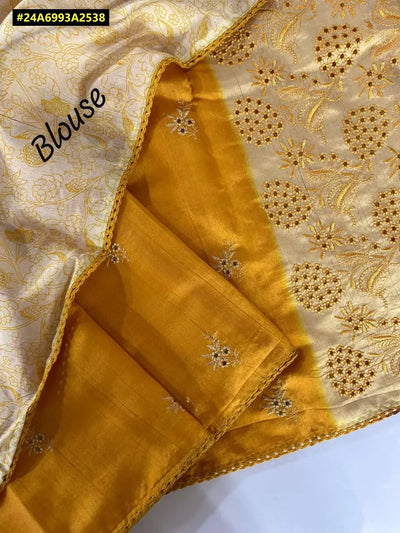 Premium Tussar Silk Saree - Elegant Festive Wear for Women