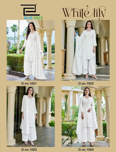 Premium White Rayon Salwar Suit Set with Heavy Work Dupatta | Elegant Festive Wear for Women