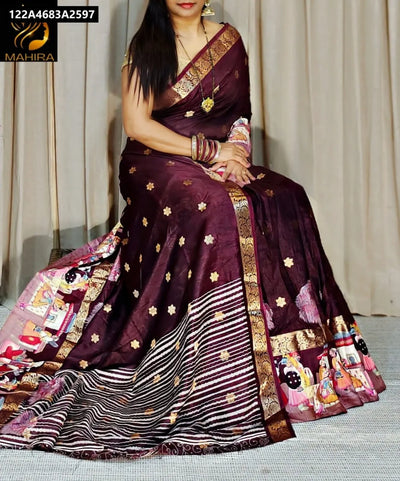 Buy Pure Dola Silk Saree for Women Online | Festive & Party Ethnic Wear