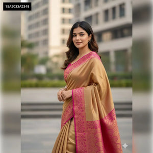 Buy Pure Kanjiveram Silk Saree for Women Online | Festive Ethnic Wear