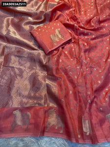 Buy Pure Viscose Dola Crepe Silk Saree with Cow Zari Border for Women | Elegant Ethnic Wear Online