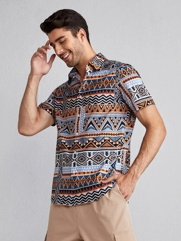 Men's Causal Regular Fit Shirt Default Title XL