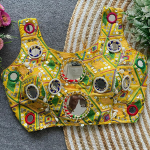 Real Mirror Work Blouse for Women | Navratri & Party Wear