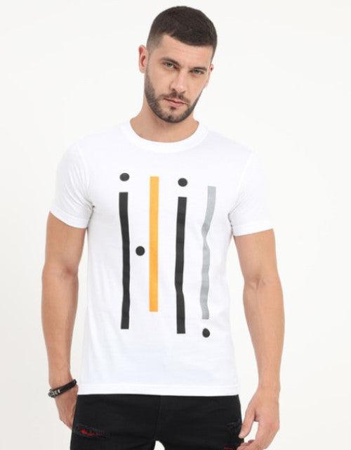 Regular Fit Striped Crew-Neck T-Shirt - TREND BUY