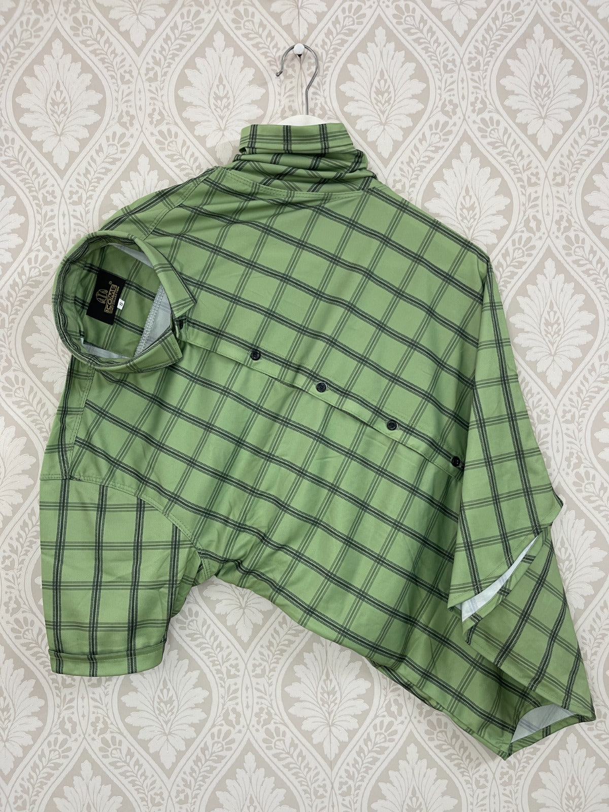 Men's Casual Regular Fit Shirt Light Green M