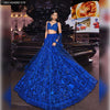 Royal Blue Faux Georgette Sequin Lehenga Choli for Women - Festive & Wedding Ethnic Wear