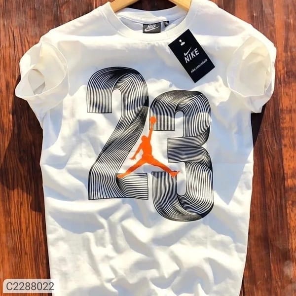 Men's Round Neck Printed T Shirt In Polycotton ( Pack of 1 ) Default Title M