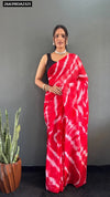 Instant Glam Sequence Georgette Ready-to-Wear Saree for Women | Buy Ethnic Wear Online