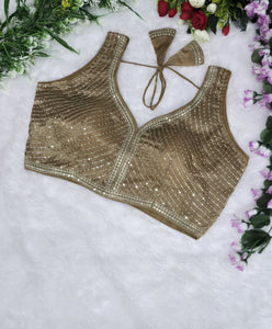 Sequin Readymade Blouse for Women | Party & Festive