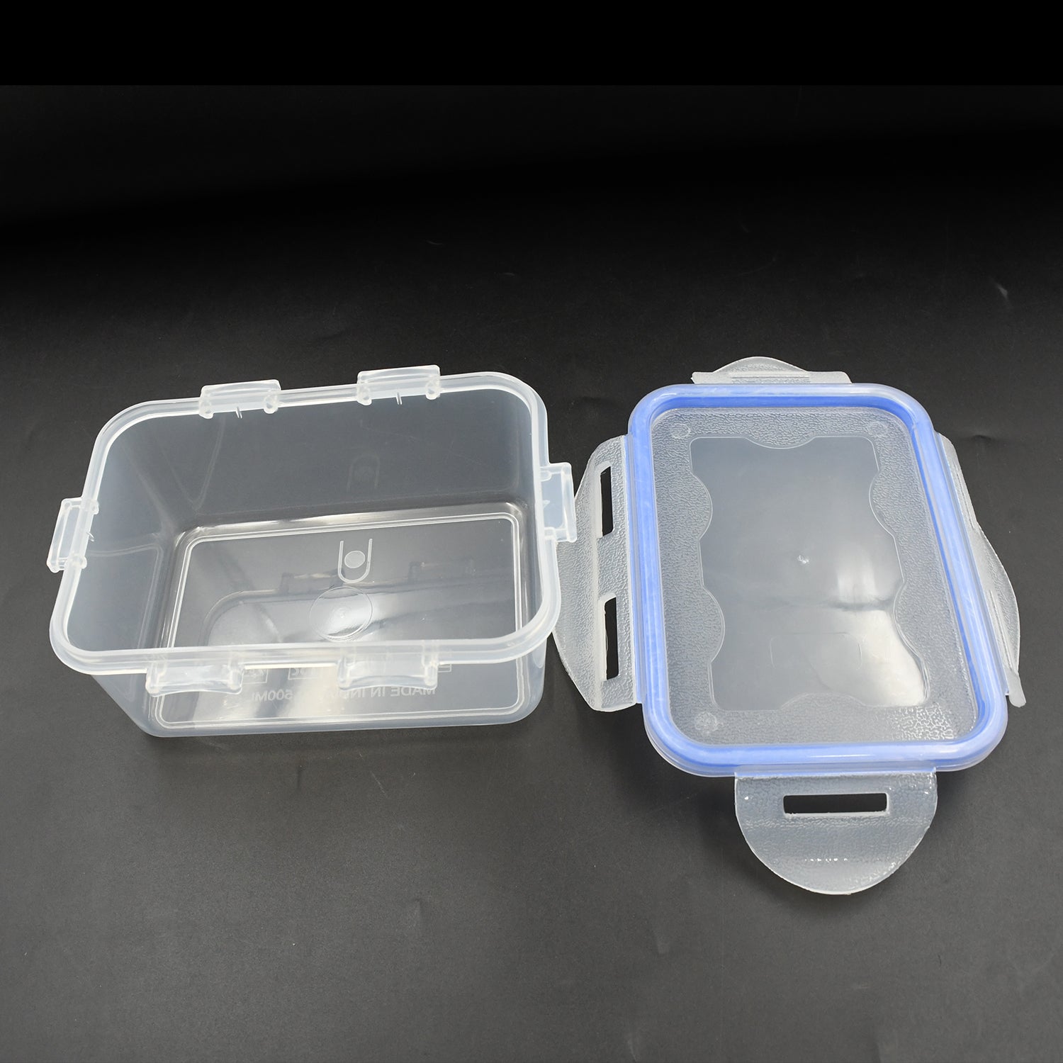 5496 Kitchen Storage Container Set With Food Grade Plastic And Air Seal Lock Lid For Storage Of Grocery Spices Dry Fruits Use For Home Office Restaurant Canteens (3 Piece Set)
