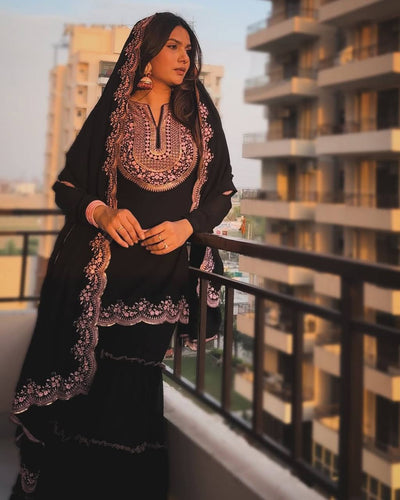 Sharara Set Designer Ethnic Women's | Festive & Wedding by Ethnic Elegance