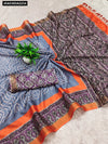 Buy Soft Mal Cotton Ajrakh Print Saree for Women Online | Everyday Chic Ethnic Wear